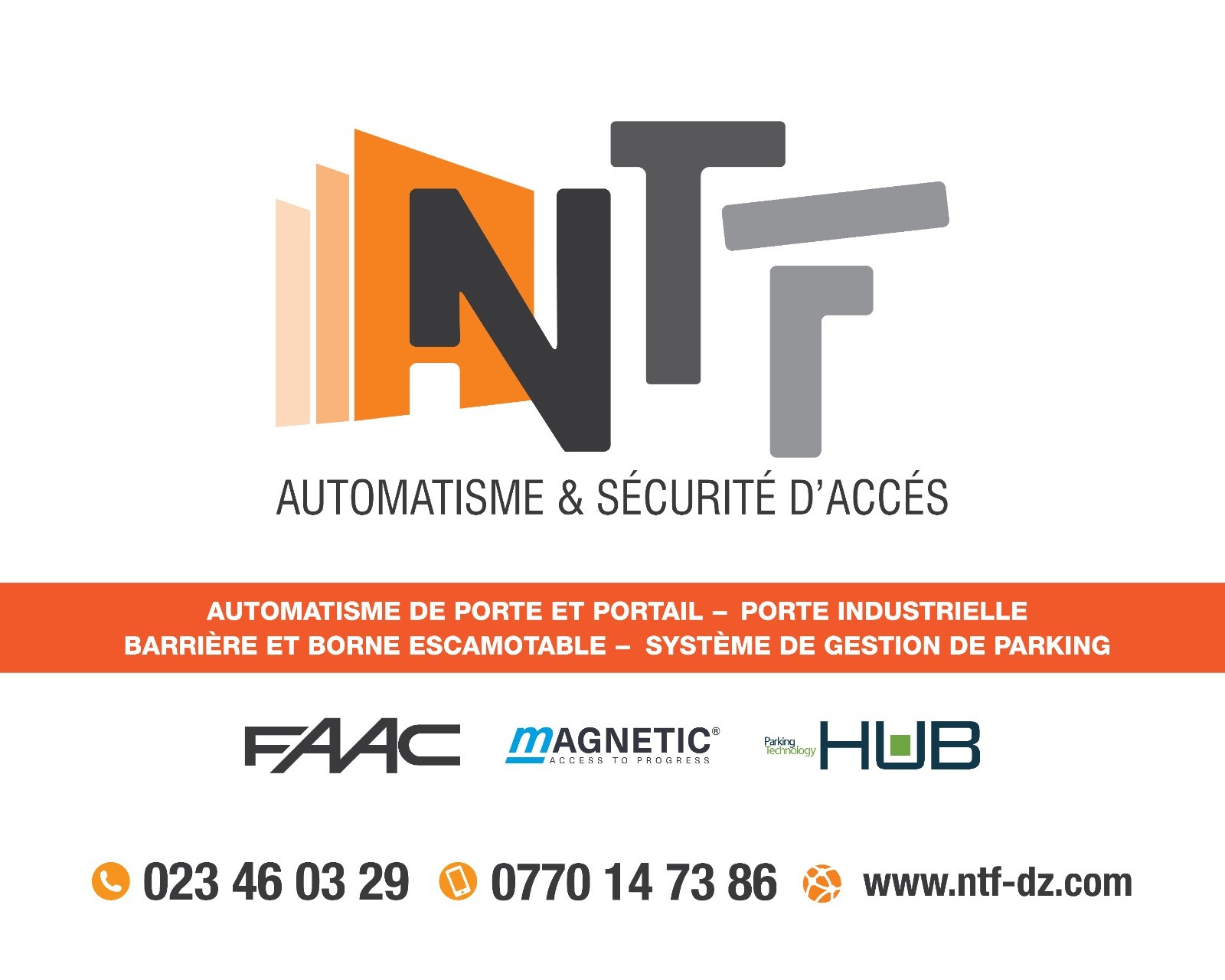 S A R L - NTF BARRIERE AUTOMATIQUE 