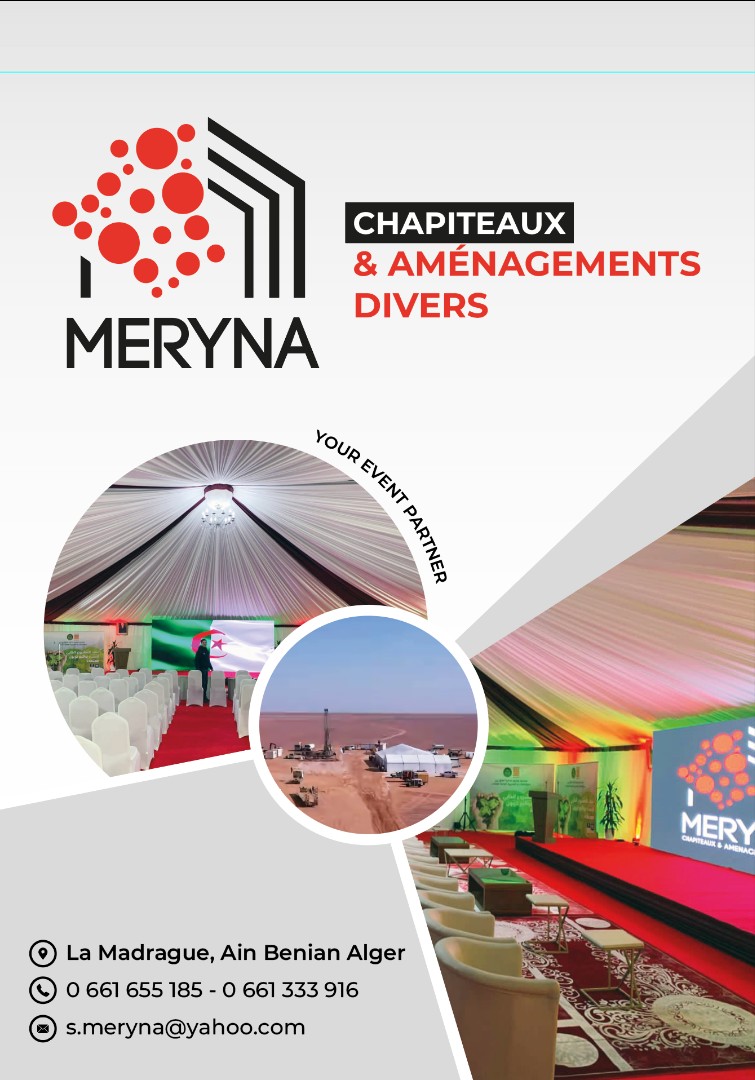 MERYNA Chapiteaux & Aménagements divers 