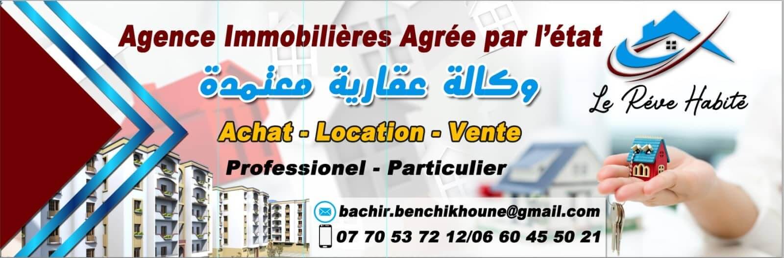 Agence immobilière le rêve habité a  Tlemcen 